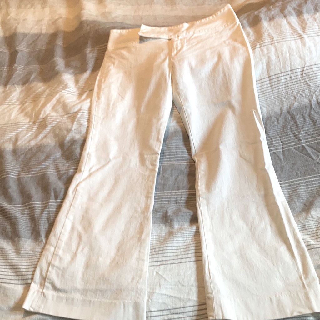 Zara Basic White Pants